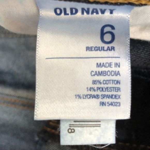 Old Navy The Flirt Skinny Jeans - Size 6 - Picture 8 of 8